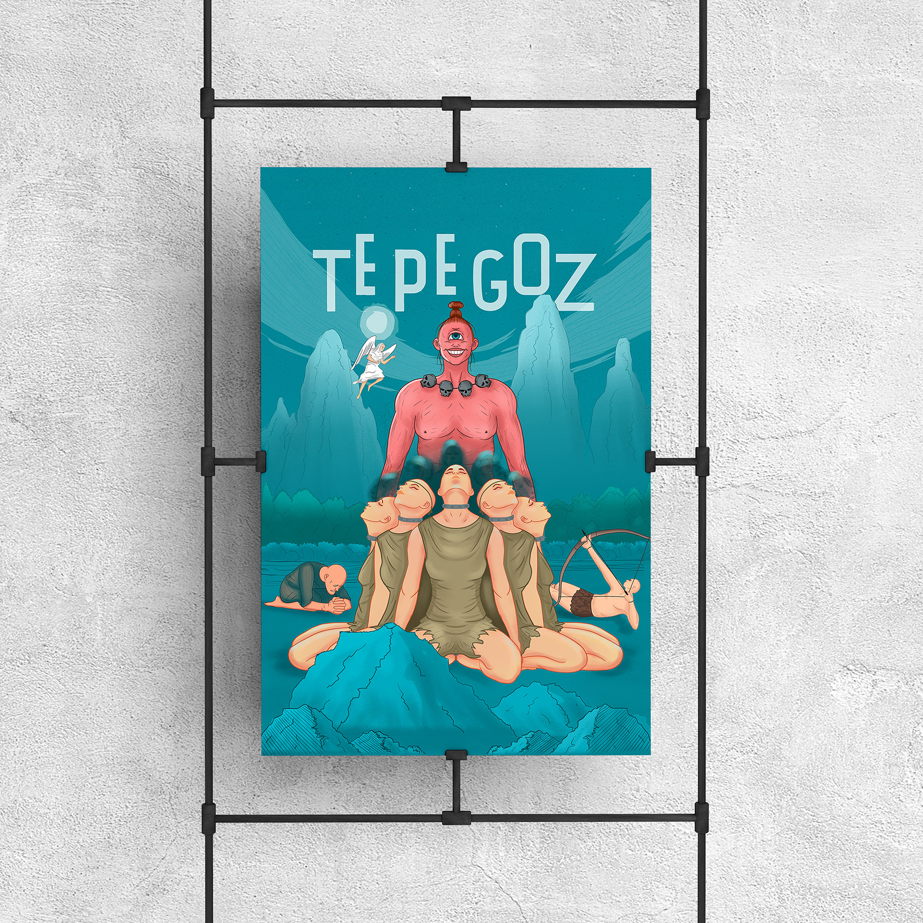 Tepegoz myth poster